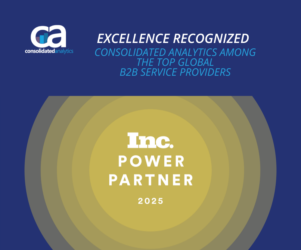 Consolidated Analytics Recognized as a 2025 Inc. Power Partner