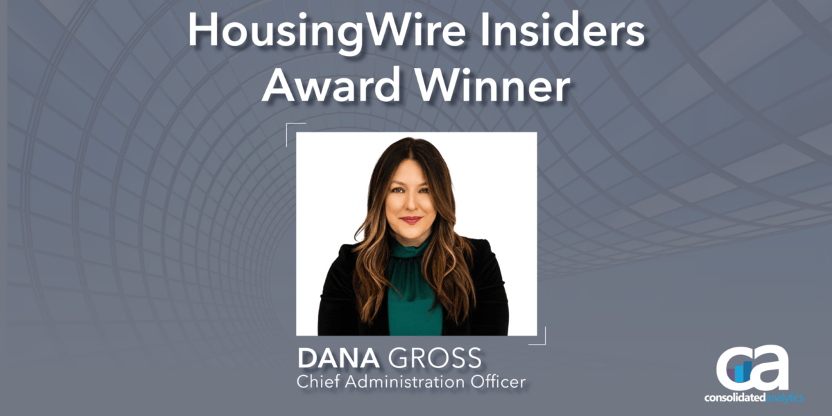 Dana Gross, Chief Administration Officer, Honored as One of HousingWire’s 2023 Insiders