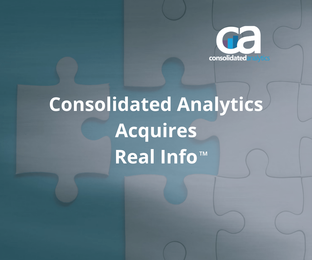 Consolidated Analytics Acquires Real Info™